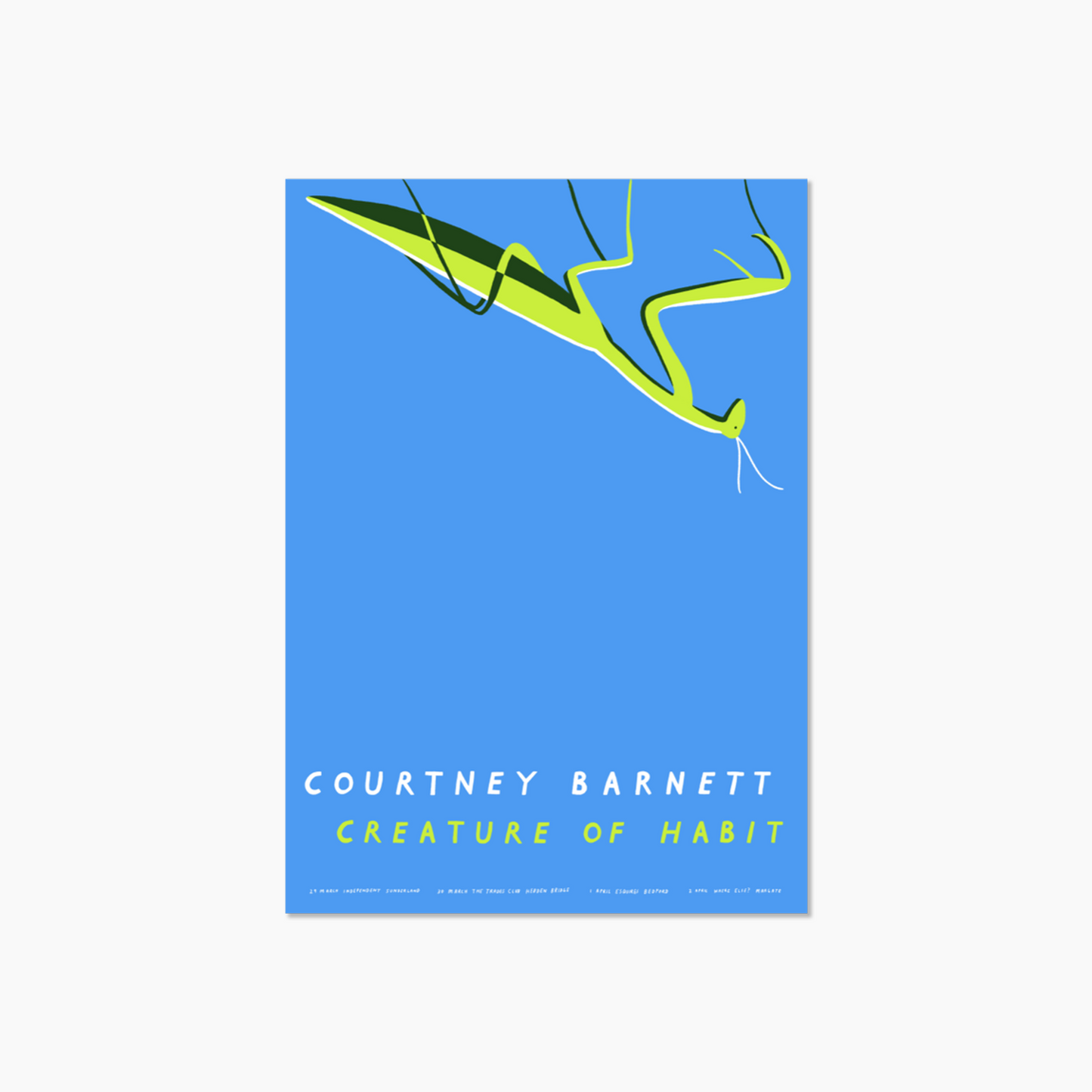 Creature of Habit - Mantis Digital print A3